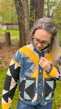 Load image into Gallery viewer, One-of-a-Kind: Union Block Flora Jacket (S)