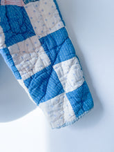 Load image into Gallery viewer, One-of-a-Kind: Patchwork Blues Flora Jacket (S)