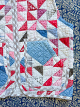 Load image into Gallery viewer, One-of-a-Kind: Ocean Waves Quilt Vest (XS-M)