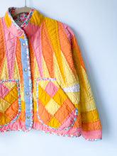Load image into Gallery viewer, One-of-a-Kind: Sunburst Flora Jacket (S)