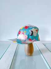 Load image into Gallery viewer, One-of-a-Kind: Grandmother's Flower Garden 5 Panel Hat #2