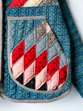 Load image into Gallery viewer, One-of-a-Kind: Indigo Lone Star Flora Jacket