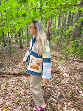 Load image into Gallery viewer, One-of-a-Kind: Goshen Star Lined Chore Coat (L)