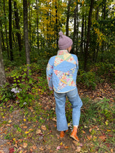 Load image into Gallery viewer, One-of-a-Kind: Rocky Road to Kansas Flora Jacket (S)