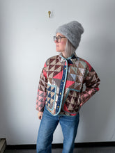 Load image into Gallery viewer, One-of-a-Kind: 19th Century Windmill Flora Jacket (S)