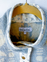 Load image into Gallery viewer, One-of-a-Kind: Orr Health Blue Wool Blanket Flora Jacket (M)