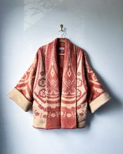 Load image into Gallery viewer, One-of-a-Kind: Orr Health Wool Blanket Cocoon Coat #1 (flexible sizing)