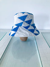 Load image into Gallery viewer, One-of-a-Kind: Flying Geese Quilt Top Bucket Hat (Adult S/M)
