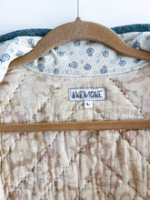 Load image into Gallery viewer, One-of-a-Kind: Half Square Triangle Flora Jacket (L)
