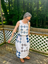 Load image into Gallery viewer, One-of-a-Kind: Chimney Sweep Quilt Top Turnaround Tank (S)