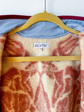 Load image into Gallery viewer, One-of-a-Kind: Orr Health Tan/Dusty Rose Wool Blanket Flora Jacket (M)