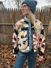 Load image into Gallery viewer, One-of-a-Kind: Touching Stars Flora Jacket