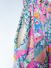 Load image into Gallery viewer, One-of-a-Kind: Ocean Waves Quilt Top Skirt (flexible sizing)