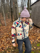 Load image into Gallery viewer, One-of-a-Kind: Rocky Road to Kansas Flora Jacket (XS)