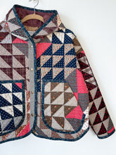 Load image into Gallery viewer, One-of-a-Kind: 19th Century Windmill Hooded Flora Jacket (M)