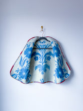 Load image into Gallery viewer, One-of-a-Kind: Blue Floral Ukrainian Blanket Vest (XS-M)