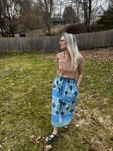 Load image into Gallery viewer, One-of-a-Kind: Joy Bells Quilt Top Skirt (XS-M)
