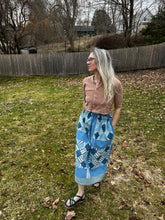 Load image into Gallery viewer, One-of-a-Kind: Joy Bells Quilt Top Skirt (XS-M)