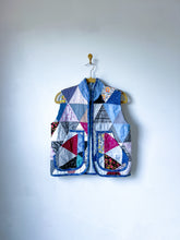 Load image into Gallery viewer, One-of-a-Kind: Triangle Quilt Vest (XS-M)