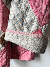 Load image into Gallery viewer, One-of-a-Kind: Fox and Geese Cocoon Coat (flexible sizing)