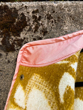 Load image into Gallery viewer, One-of-a-Kind: Ochre Geometric Ukrainian Blanket Flora Jacket (M)