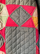 Load image into Gallery viewer, One-of-a-Kind: 19th Century Twinkling Star Lined Chore Coat (L)