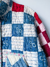 Load image into Gallery viewer, One-of-a-Kind: Patchwork Flora Jacket (S)