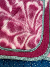 Load image into Gallery viewer, One-of-a-Kind: Fucshia Floral Vintage Blanket Vest (XS-M)