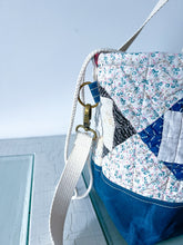 Load image into Gallery viewer, One-of-a-Kind: Rolling Log Project Bag (with detachable strap)