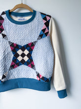 Load image into Gallery viewer, One-of-a-Kind: Pine Burr Nine Patch French Terry Pullover (M)