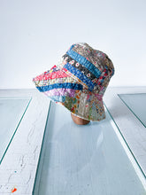 Load image into Gallery viewer, One-of-a-Kind: Log Cabin Bucket Hat (Adult S/M)
