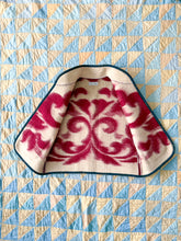 Load image into Gallery viewer, One-of-a-Kind: Burgundy Floral Ukrainian Blanket Vest (XS-M) #2