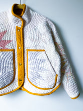 Load image into Gallery viewer, One-of-a-Kind: Sunburst Flora Jacket (S)