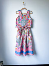 Load image into Gallery viewer, One-of-a-Kind: Ocean Waves Quilt Top Skirt (flexible sizing)