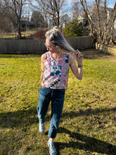 Load image into Gallery viewer, One-of-a-Kind: Arkansas Crossroads QUILT TOP Turnaround Tank (S)