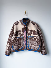 Load image into Gallery viewer, One-of-a-Kind: Folk Art Floral Ukrainian Blanket Flora Jacket (S)