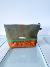 Load image into Gallery viewer, One-of-a-Kind: Floral Wool Zip Pouch