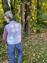 Load image into Gallery viewer, One-of-a-Kind: Nine Patch Quilt Vest (XS-M)