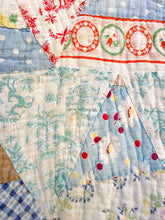 Load image into Gallery viewer, One-of-a-Kind: Triangle Block Flora Jacket (M)