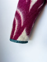 Load image into Gallery viewer, One-of-a-Kind: Ukrainian Raspberry Blanket Flora Jacket (M)