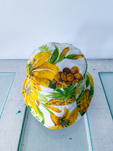 Load image into Gallery viewer, One-of-a-Kind: Vintage Tablecloth Bucket Hat (Adult S/M) #1