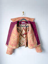 Load image into Gallery viewer, One-of-a-Kind: Golden Dawn Wool and Kilim Rug Field Jacket (S)