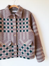 Load image into Gallery viewer, One-of-a-Kind: Vintage Plaid Wool Blanket Field Jacket (M)