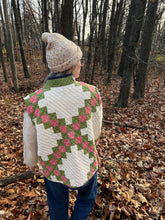 Load image into Gallery viewer, One-of-a-Kind: Irish Chain Quilt Vest (L/XL)