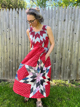 Load image into Gallery viewer, One-of-a-Kind: Feathered Star Turnaround Dress (S)