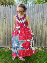 Load image into Gallery viewer, One-of-a-Kind: Feathered Star Turnaround Dress (S)