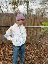 Load image into Gallery viewer, One-of-a-Kind: Cross-stitch Embroidery Flora Jacket (XS)