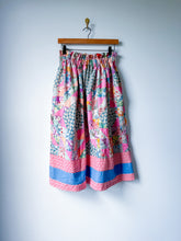 Load image into Gallery viewer, One-of-a-Kind: Ocean Waves Quilt Top Skirt (flexible sizing)