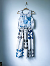 Load image into Gallery viewer, One-of-a-Kind: Duck and Ducklings Quilt Top Turnaround Tank (S)