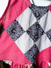 Load image into Gallery viewer, One-of-a-Kind: 1800s Nine Patch Turnaround Dress (M)